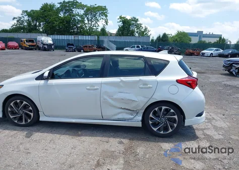 2017 Toyota Corolla Im from USA, damaged, VIN JTNKARJE1HJ548255
